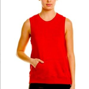 David Lerner Sleeveless Pocket Pullover